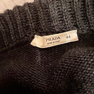 Prada sweater dress!